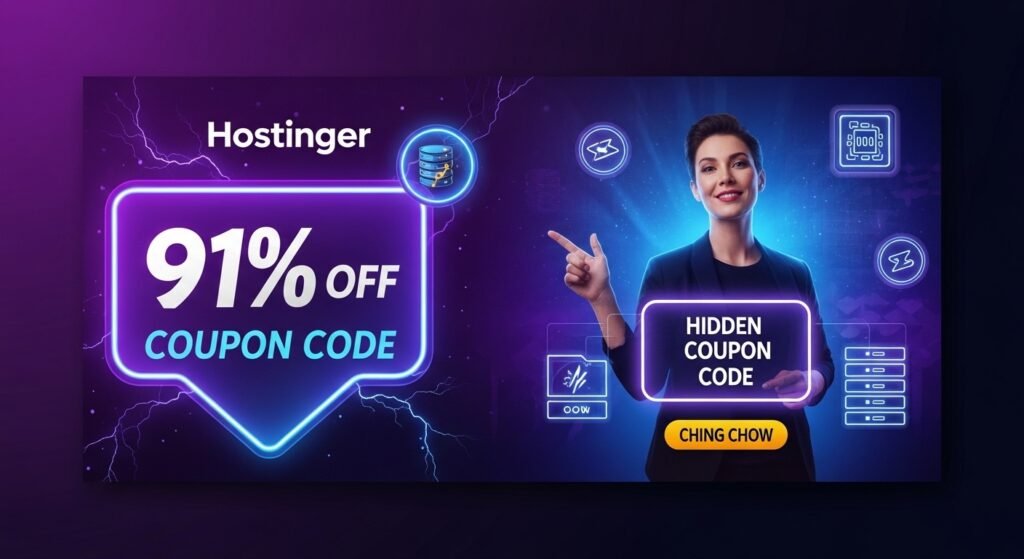 Hostiger Upto 90% Off coupon