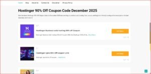 hostinger coupon code december 2025